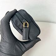 PRADA | Micro Re-Nylon pouch gold hardware Black - 5