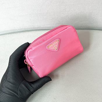 PRADA | Micro Re-Nylon pouch gold hardware Pink