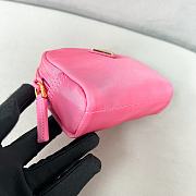 PRADA | Micro Re-Nylon pouch gold hardware Pink - 2