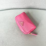 PRADA | Micro Re-Nylon pouch gold hardware Pink - 3