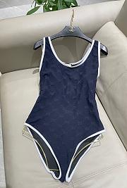 GUCCI | New jacquard one-piece swimsuit - 5