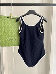 GUCCI | New jacquard one-piece swimsuit - 2