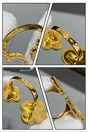 VCA Gold Plated with Mother-of-Pearl Ring - 2