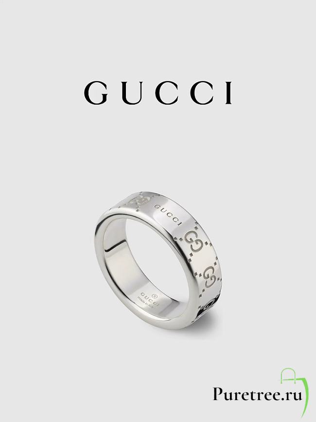Gucci Signature series GG wide ring - 1