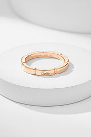 Cartier Maillon Panthère wedding band rosegold - 4