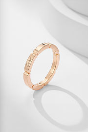 Cartier Maillon Panthère wedding band rosegold - 2
