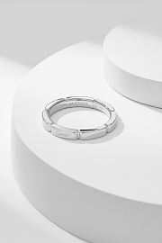 Cartier Maillon Panthère wedding band silver - 4