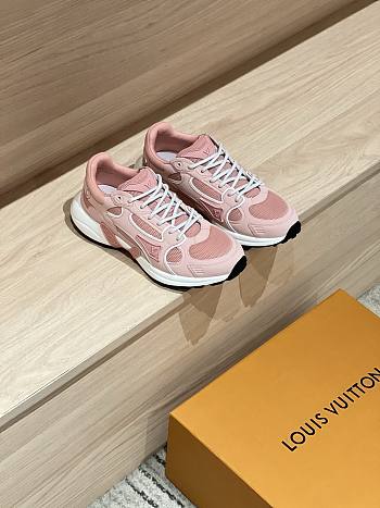 LOUIS VUITTON | LV Olympia Sneaker Mix of materials Pink