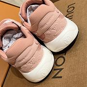 LOUIS VUITTON | LV Olympia Sneaker Mix of materials Pink - 5