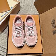 LOUIS VUITTON | LV Olympia Sneaker Mix of materials Pink - 2