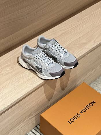 LOUIS VUITTON | LV Olympia Sneaker Mix of materials Light Gray