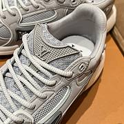 LOUIS VUITTON | LV Olympia Sneaker Mix of materials Light Gray - 6