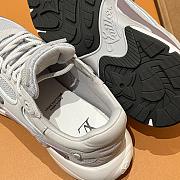 LOUIS VUITTON | LV Olympia Sneaker Mix of materials Light Gray - 5