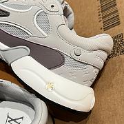 LOUIS VUITTON | LV Olympia Sneaker Mix of materials Light Gray - 2