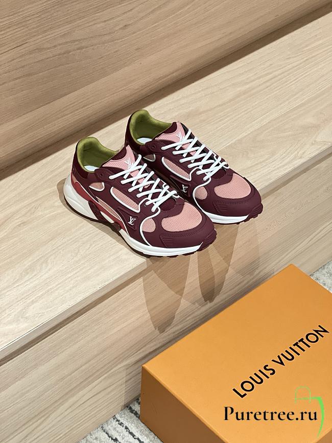 LOUIS VUITTON | LV Olympia Sneakers Burgundy - 1