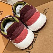 LOUIS VUITTON | LV Olympia Sneakers Burgundy - 2