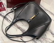 GUCCI | Mercato small tote bag black soft leather - 5