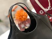 GUCCI | Mercato small tote bag black soft leather - 3