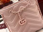 GUCCI | Marmont Nano Bucket bag in Light Pink leather - 3