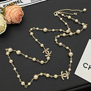 Chanel CC Pearl Layered Necklace - 4
