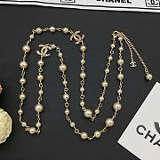 Chanel CC Pearl Layered Necklace - 5