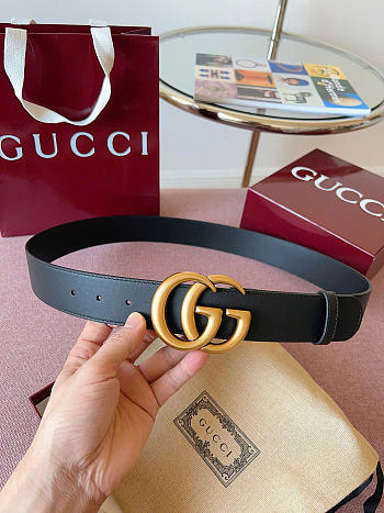 GUCCI | GG Marmont wide belt black