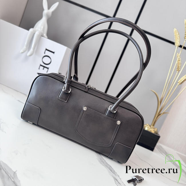 LOEWE | Calfskin Amazona 31 Panta Shoulder Bag Vintage Brown - 1