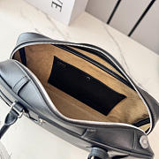 LOEWE | Calfskin Amazona 31 Panta Shoulder Bag Black - 6