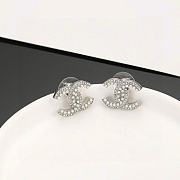 Chanel Classic CC Pearl Stud Earrings - 5