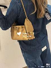 CHANEL | 25 Mini handbag Braided Raffia, Calfskin & Gold-Tone Metal  Beige & Black - 6