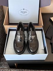 Prada Classic 4.5 Heel Loafers Black - 1