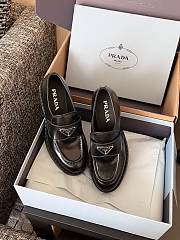 Prada Classic 4.5 Heel Loafers Black - 5