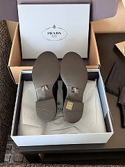 Prada Classic 4.5 Heel Loafers Black - 4
