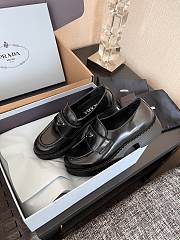 Prada Classic 4.5 Heel Loafers Black - 2