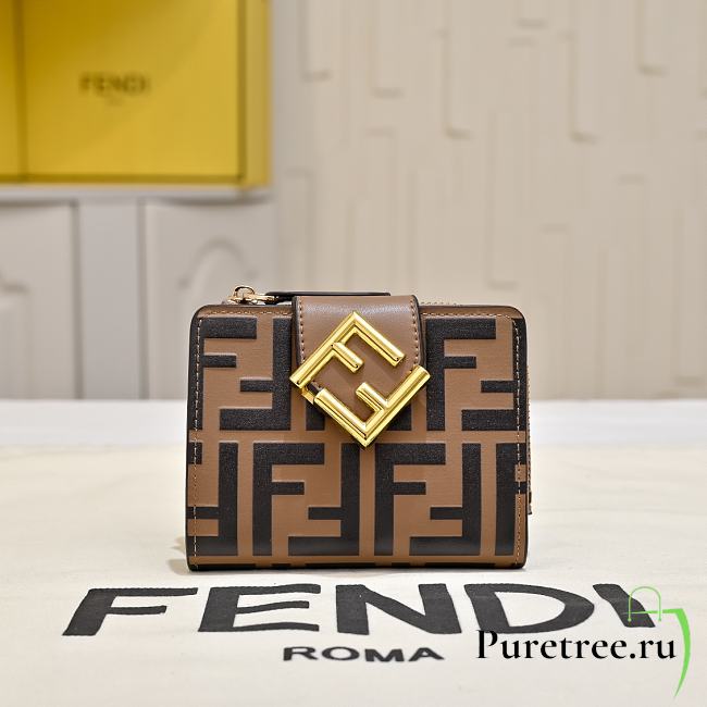FENDI | FF Diamonds leather wallet 01 - 1