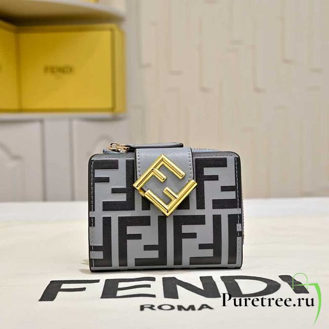 FENDI | FF Diamonds leather wallet 02 - 1