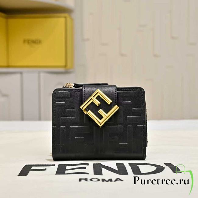 FENDI | FF Diamonds leather wallet 03 - 1
