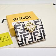 FENDI | FF Diamonds leather wallet 04 - 4
