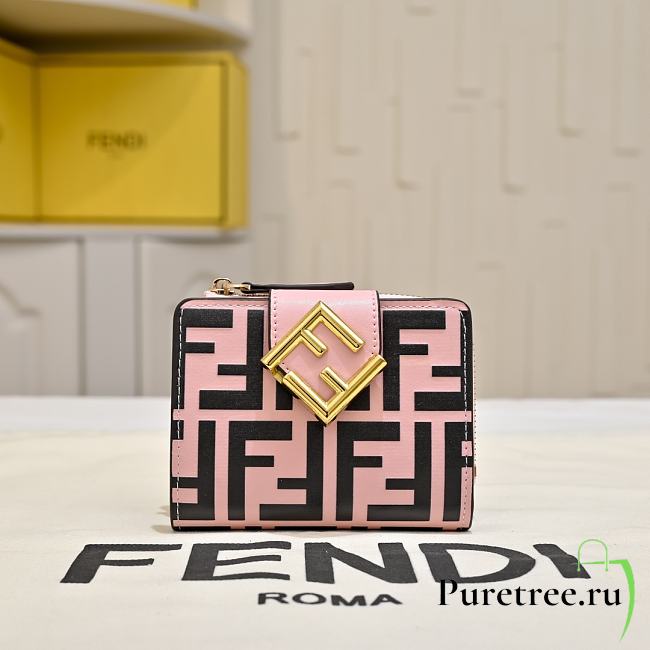 FENDI | FF Diamonds leather wallet 05 - 1