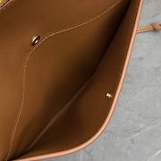 CELINE | Sharp Pouch In Smooth Lambskin Brown - 2