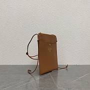 CELINE | Sharp Pouch In Smooth Lambskin Brown - 3