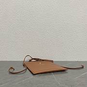 CELINE | Sharp Pouch In Smooth Lambskin Brown - 5