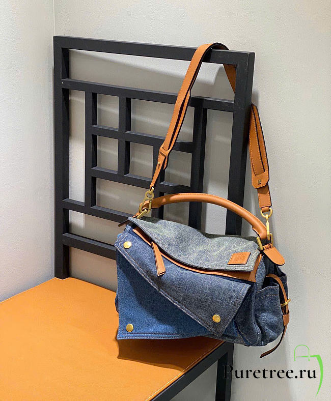 LOEWE | Puzzle Bag in Denim - 1