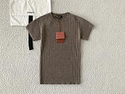 LORO PIANA | Coste Crewneck Licorice Root Melange - 1