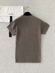 LORO PIANA | Coste Crewneck Licorice Root Melange - 6