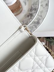 DIOR | Talk Phone Pouch In White - 2