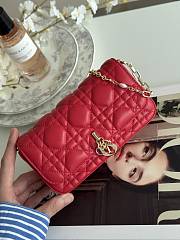 DIOR | Talk Phone Pouch In Red - 1