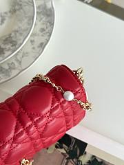 DIOR | Talk Phone Pouch In Red - 5