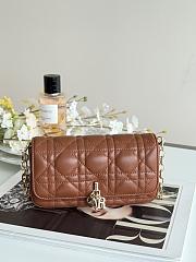 DIOR | Talk Phone Pouch In Caramel brow - 1