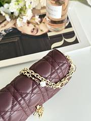 DIOR | Talk Phone Pouch In Burgundy - 3